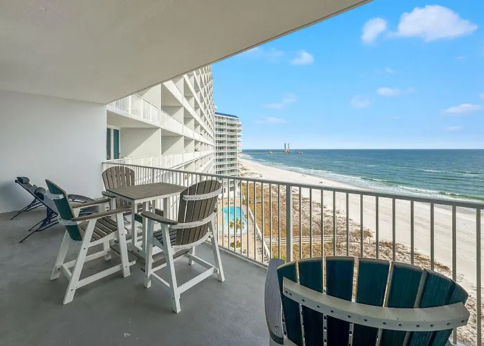 Apartment Newly Renovated Luxury Beachfront 2br2ba Lighthouse 816 Gulf Shores